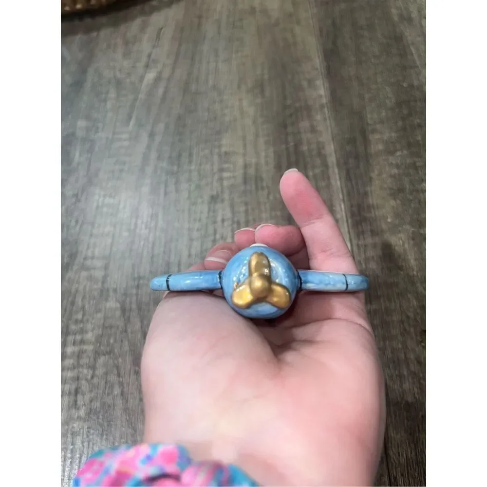 Aircraft Airplane Plane Hinged Trinket Box does not latch
